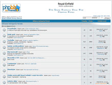 Tablet Screenshot of forum.royal-enfield.pl